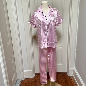 Shein Pink Striped Pajamas 🩷